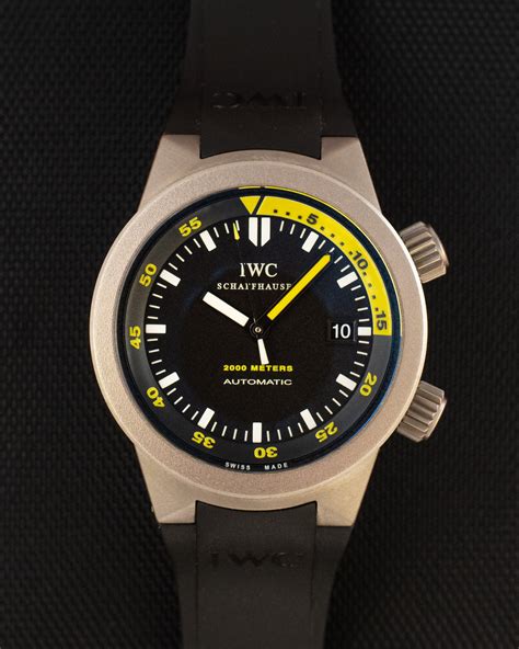 iwc aquatimer titanio rattrapante|iwc aquatimer 2000.